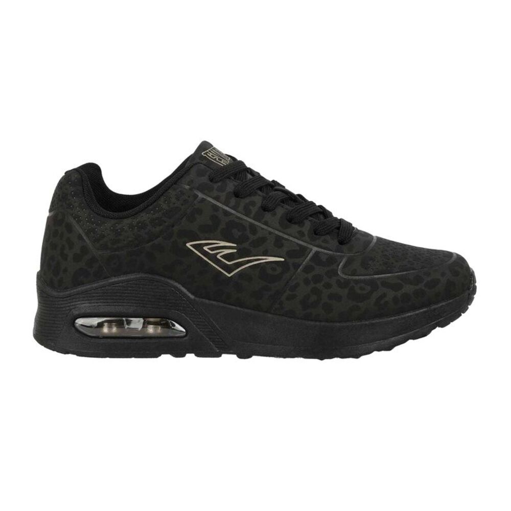 Everlast Womens/Ladies Kaiso Sneakers / Black/Leopard